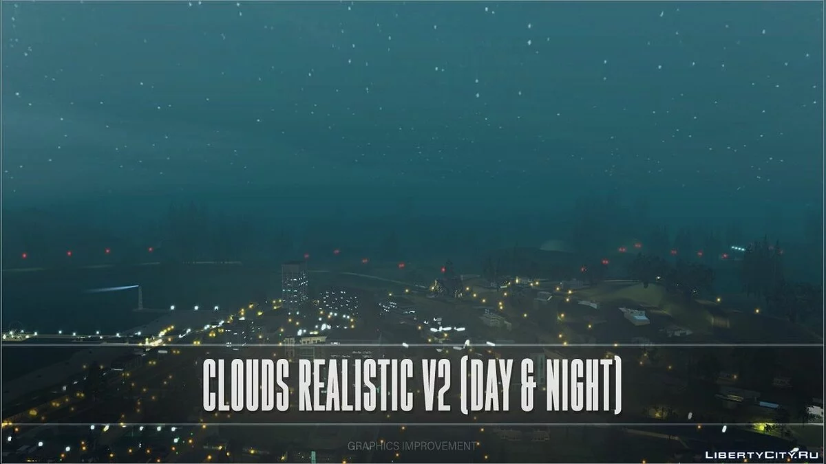 CLOUDS REALISTIC V2 (DAY & NIGHT) / + SA-MP / GTA San Andreas