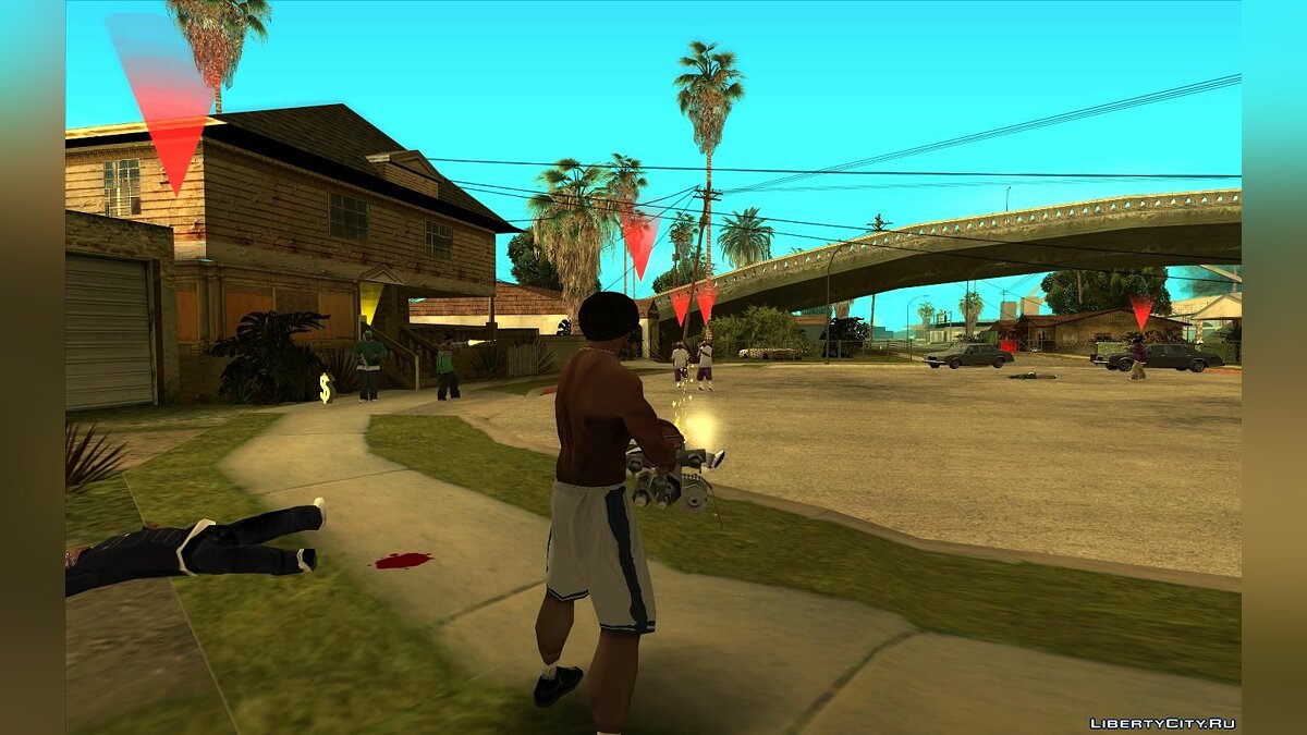 Скачать Гангстеры из Grove Street (Первый сезон, пять CLEO-миссий) для GTA  San Andreas