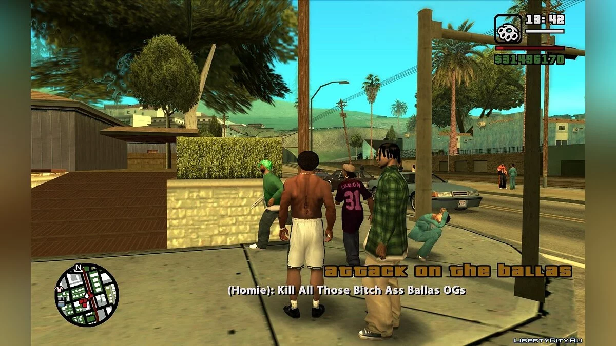 Гангстеры из Grove Street (Первый сезон, пять CLEO-миссий) / GTA San Andreas