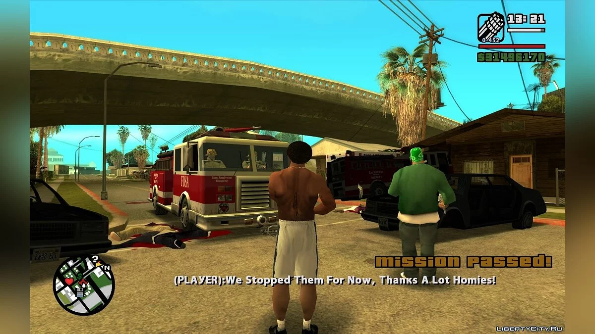 Гангстеры из Grove Street (Первый сезон, пять CLEO-миссий) / GTA San Andreas