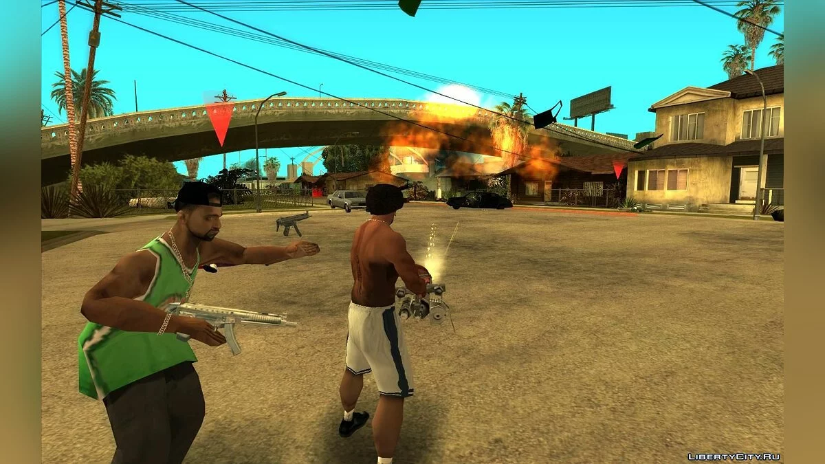 Гангстеры из Grove Street (Первый сезон, пять CLEO-миссий) / GTA San Andreas