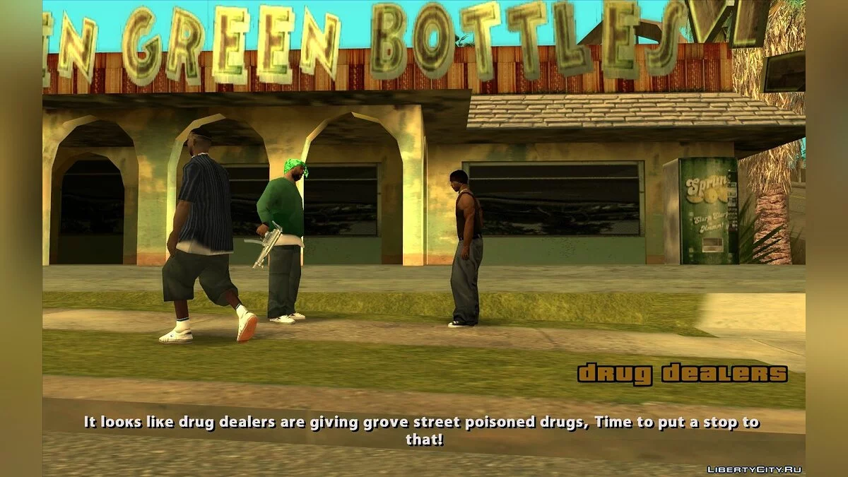 Гангстеры из Grove Street (Первый сезон, пять CLEO-миссий) / GTA San Andreas