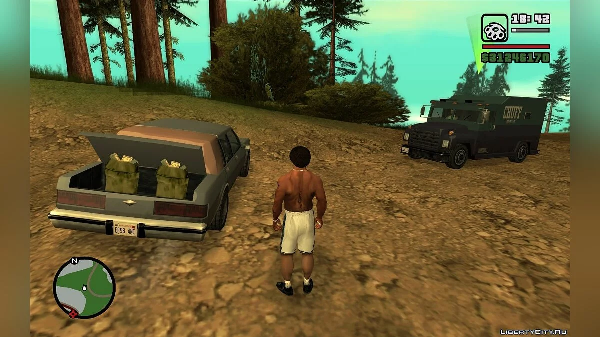 Ограбление фургона (CLEO-миссия) / GTA San Andreas