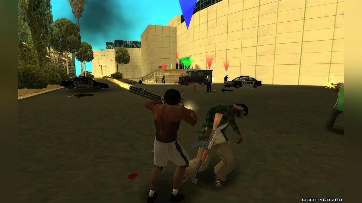 Ограбление фургона (CLEO-миссия) / GTA San Andreas
