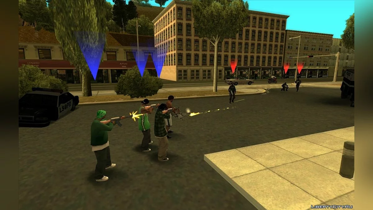Ограбление фургона (CLEO-миссия) / GTA San Andreas