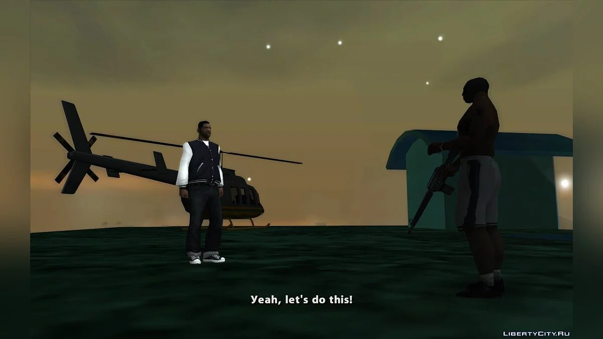 Рейд на бюро (CLEO-миссия) / GTA San Andreas