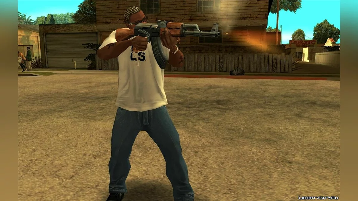 Редактировать навык владения оружием  / GTA San Andreas