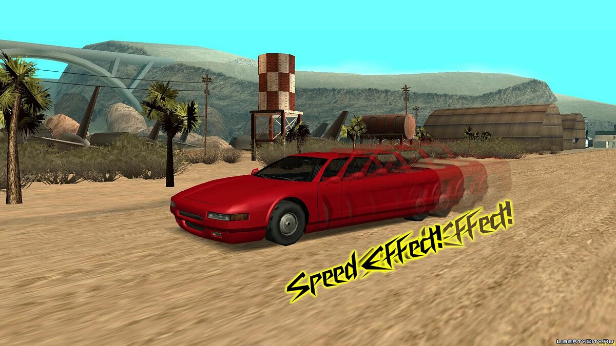 Скачать Speed Effect(Эффект скорости) для GTA San Andreas