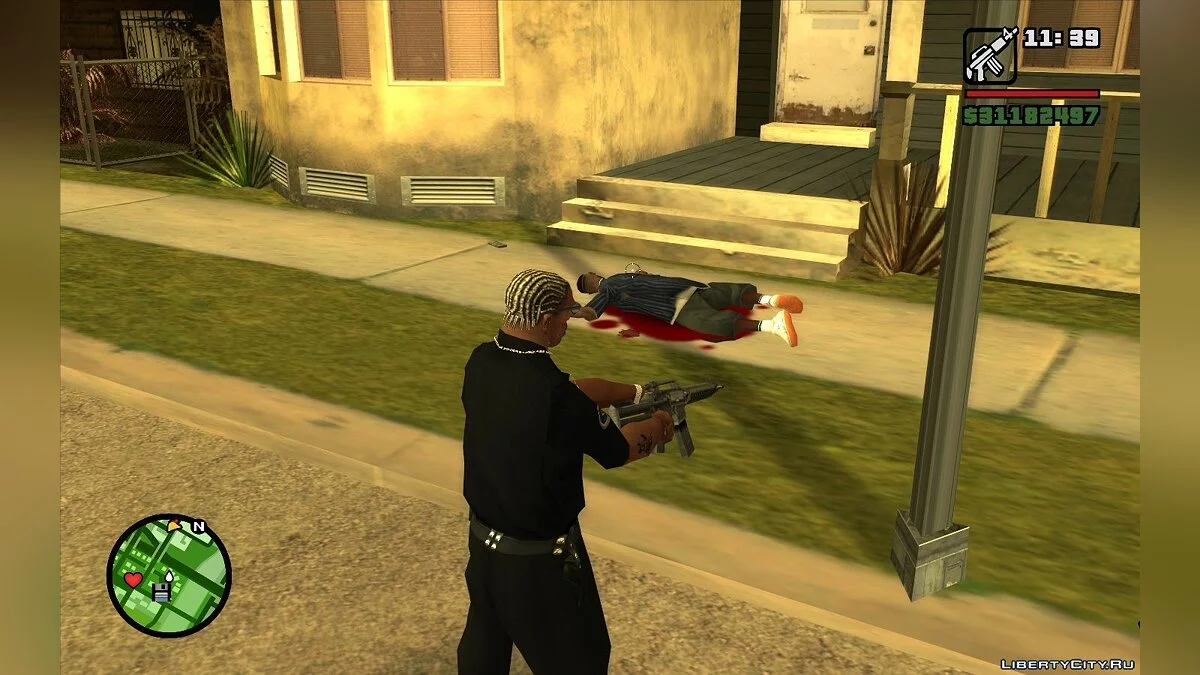 Восстановить здоровье при убийствах  / GTA San Andreas