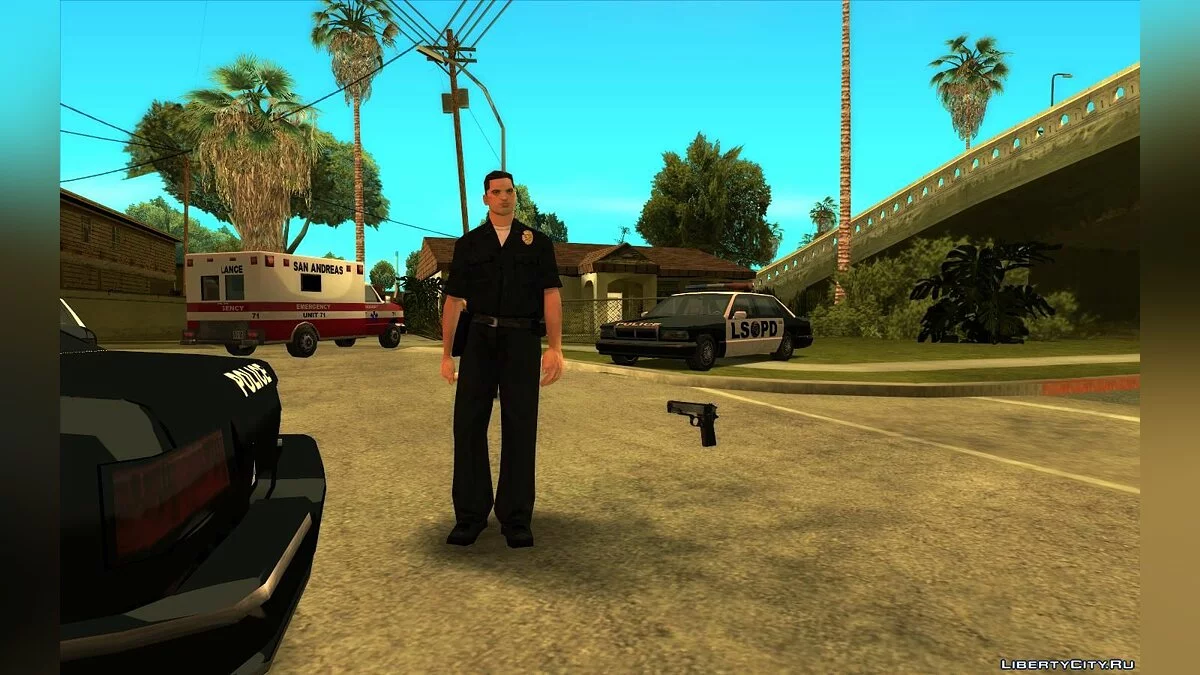 Обезоружить противника / GTA San Andreas