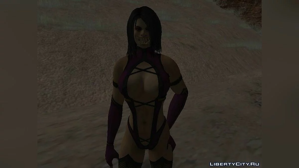 Mileena's Blowjob Attack / GTA San Andreas