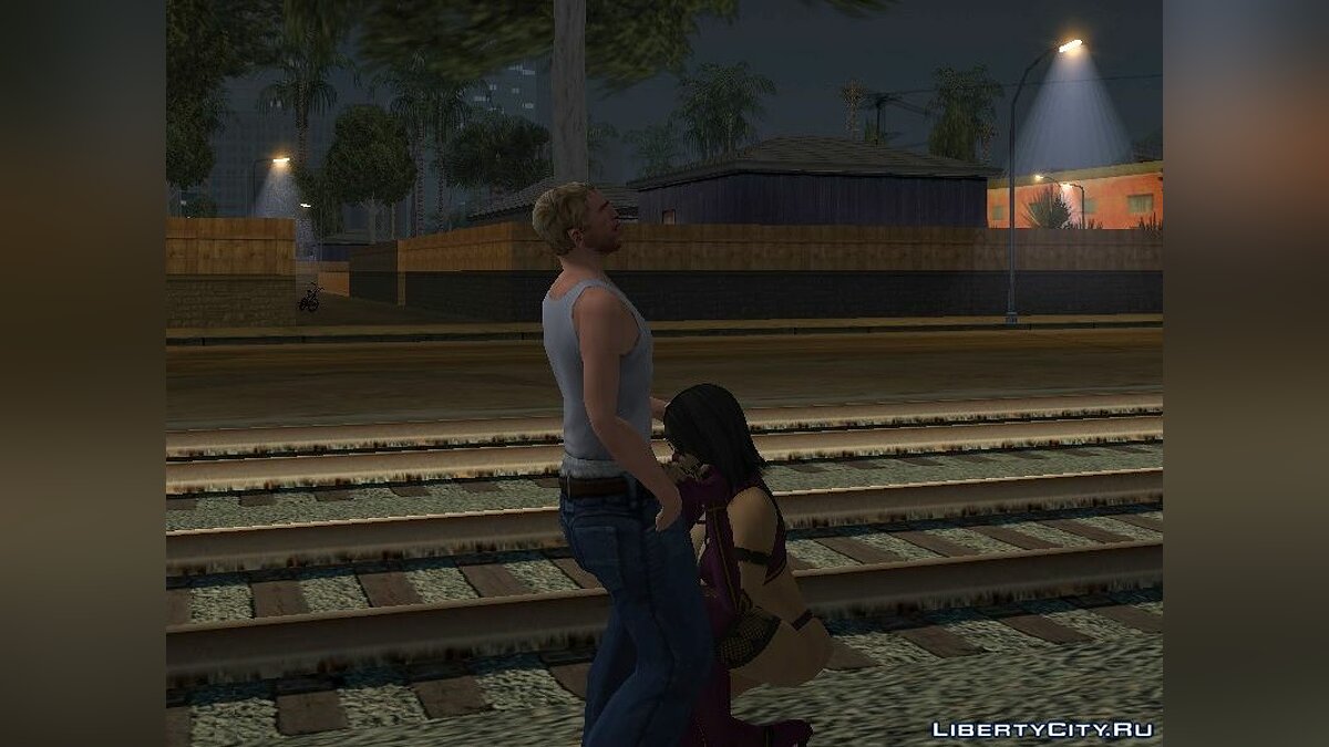 Скачать Mileena's Blowjob Attack для GTA San Andreas