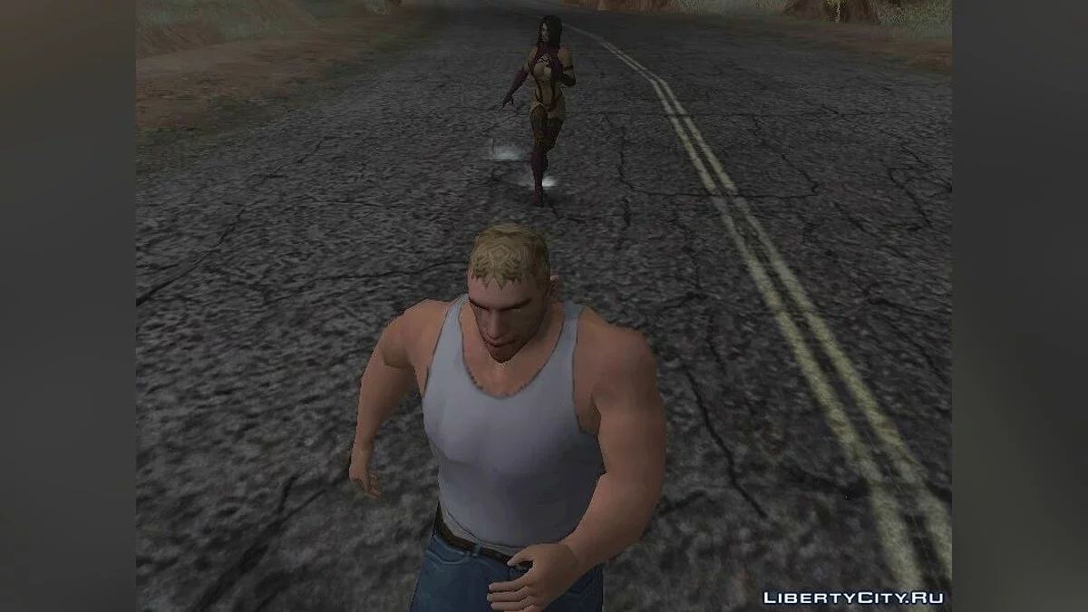 Mileena's Blowjob Attack / GTA San Andreas