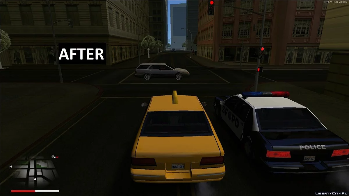 New car camera / GTA San Andreas
