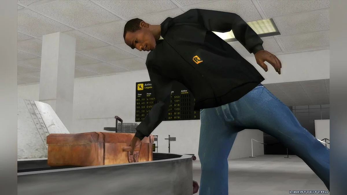 Переодеть Сиджея до начала сюжета / GTA San Andreas