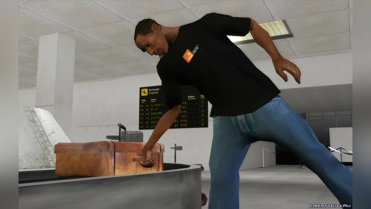 Переодеть Сиджея до начала сюжета / GTA San Andreas