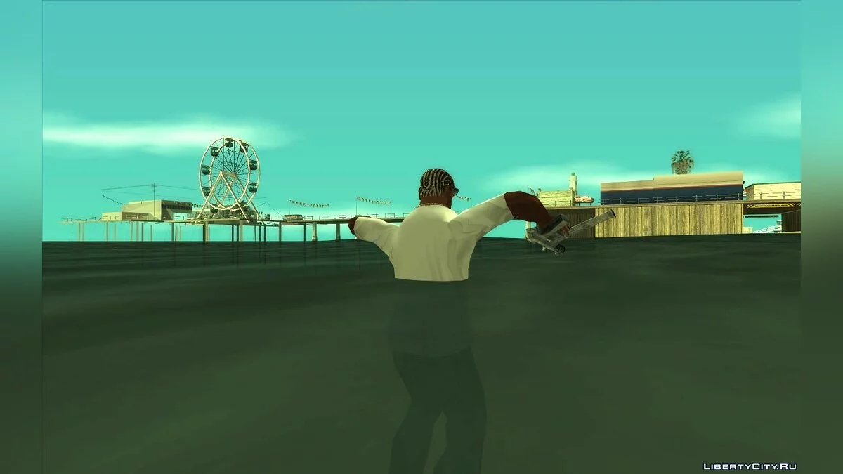 Затрудненное передвижение в воде / GTA San Andreas