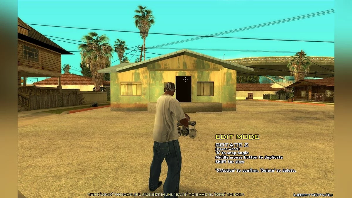 In-Game Map Editor v0.6b - Внутриигровой редактор карт (Обновление от 15.07.2021) / GTA San Andreas