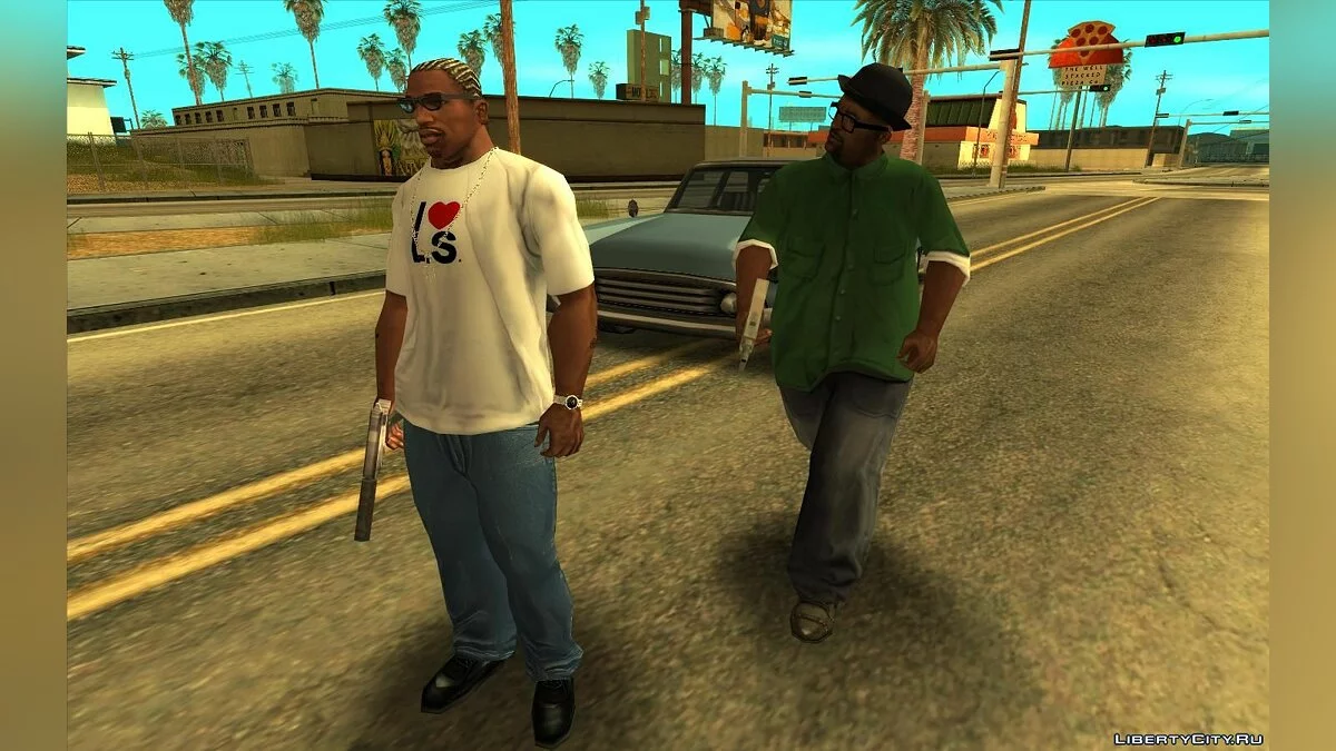 Телохранители для Карла / GTA San Andreas