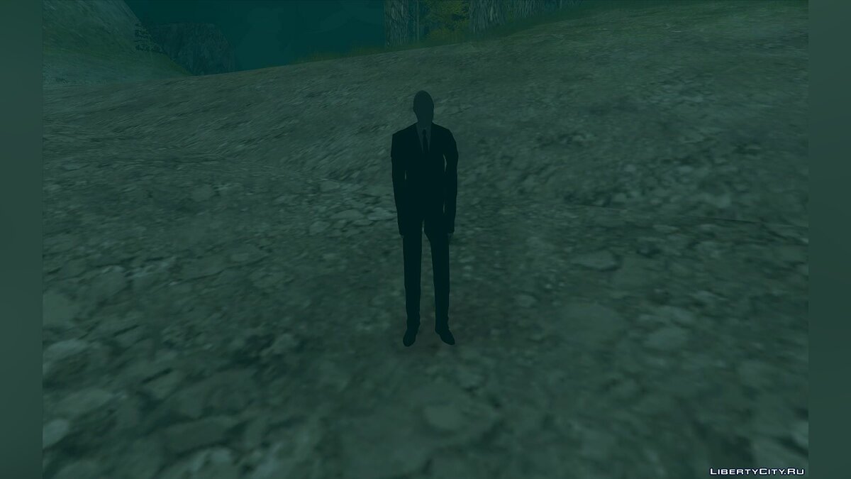 Скачать Slenderman: The Eight Pages Mod v1.6 для GTA San Andreas