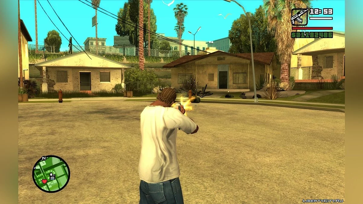 FireType - Возможность изменить тип стрельбы v5.1 / GTA San Andreas