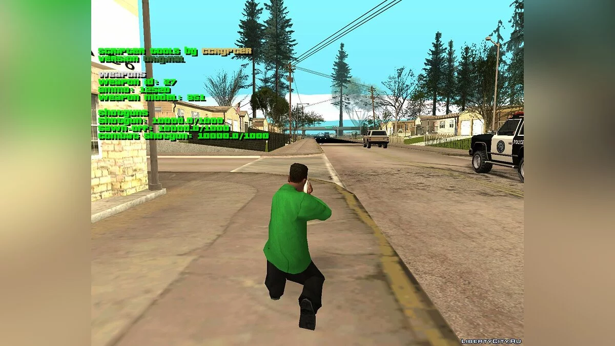 Scripter Tools - отображение всей информации прямо на экран / GTA San Andreas