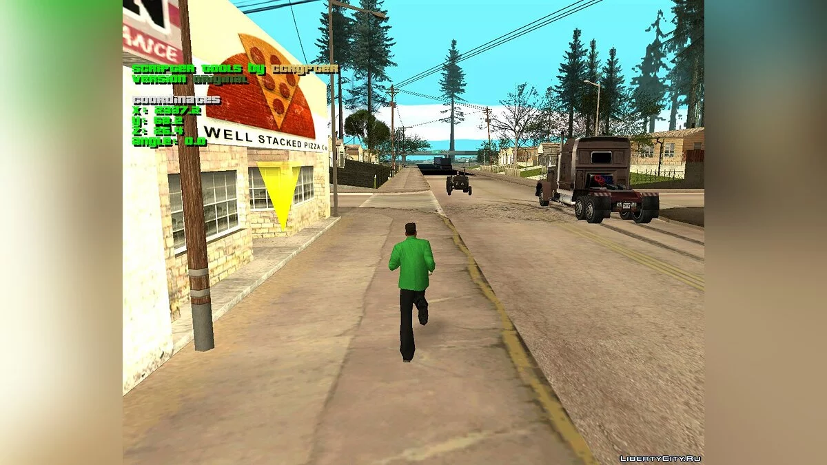 Scripter Tools - отображение всей информации прямо на экран / GTA San Andreas