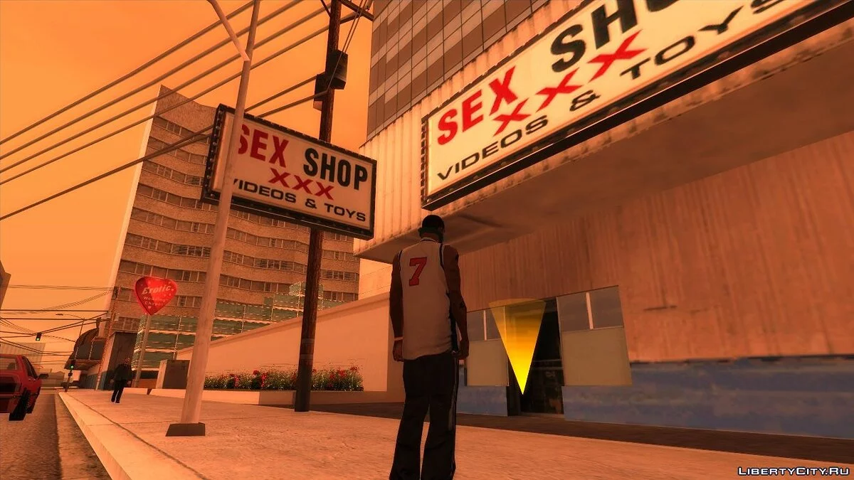 Улучшенные секс-шопы / GTA San Andreas