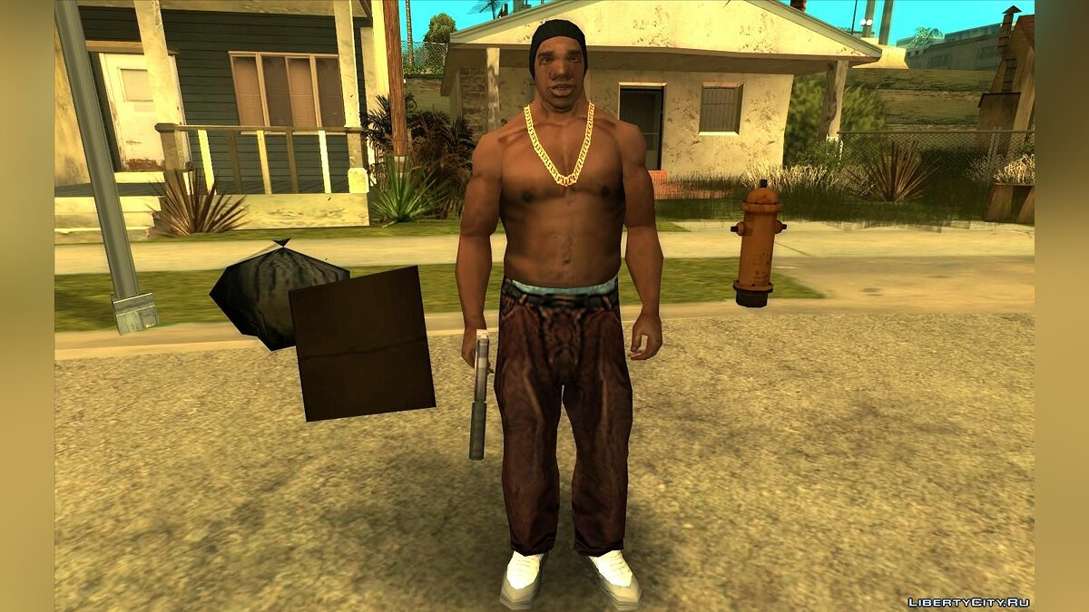 Скачать Charskin Mod - носить одежду и лицо персонажей для GTA San Andreas