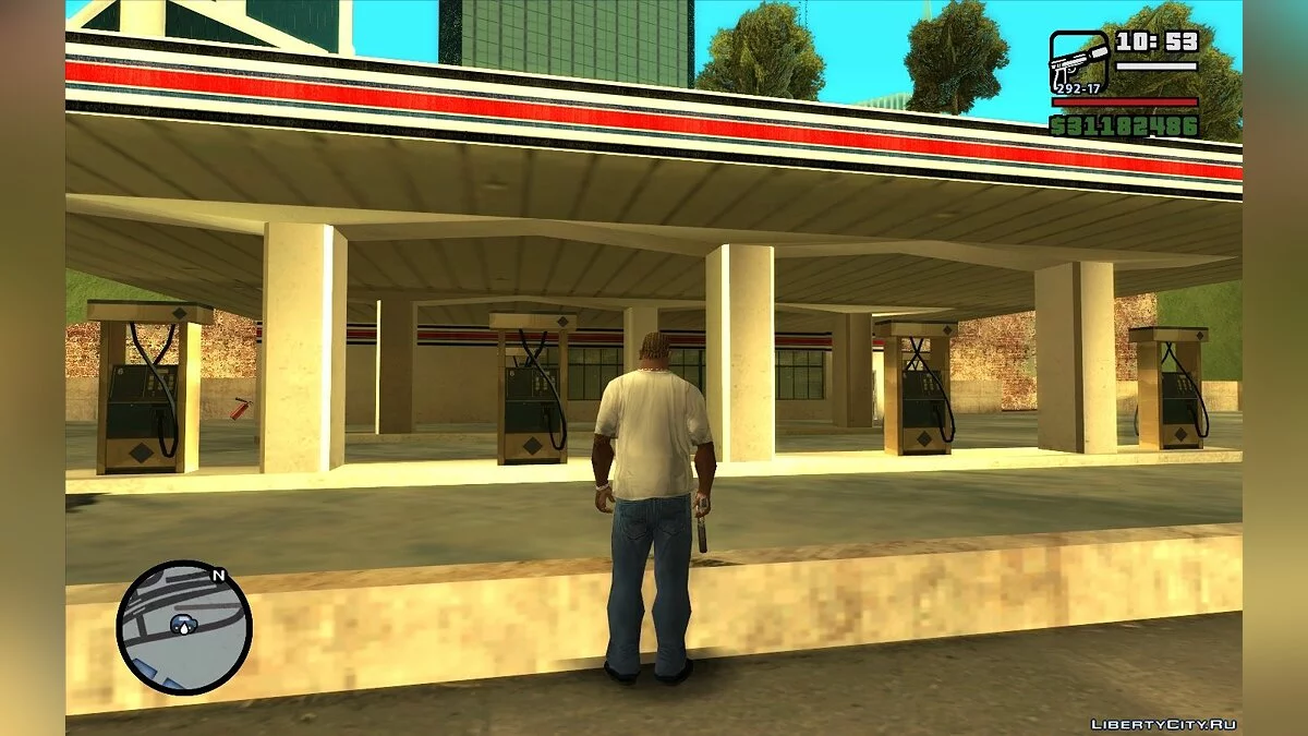 Больше значков на карте v2.0 / GTA San Andreas