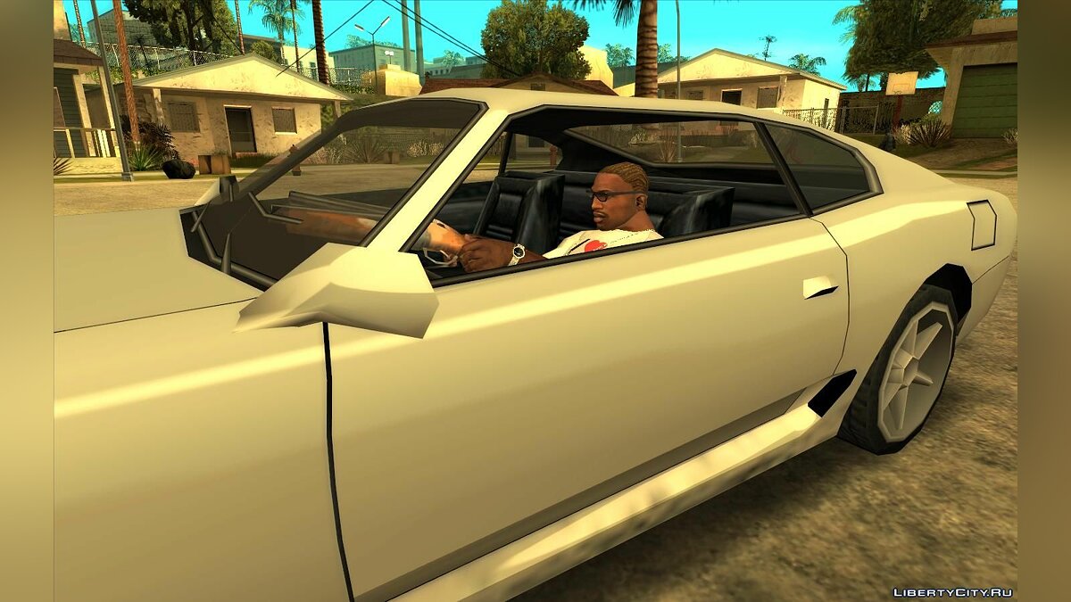 Скачать Использовать оружие во время вождения (Ремейк) для GTA San Andreas