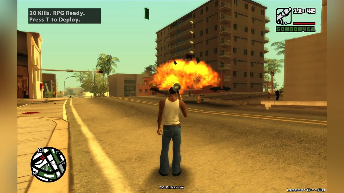 Возможности из Call of Duty v0.5a / GTA San Andreas