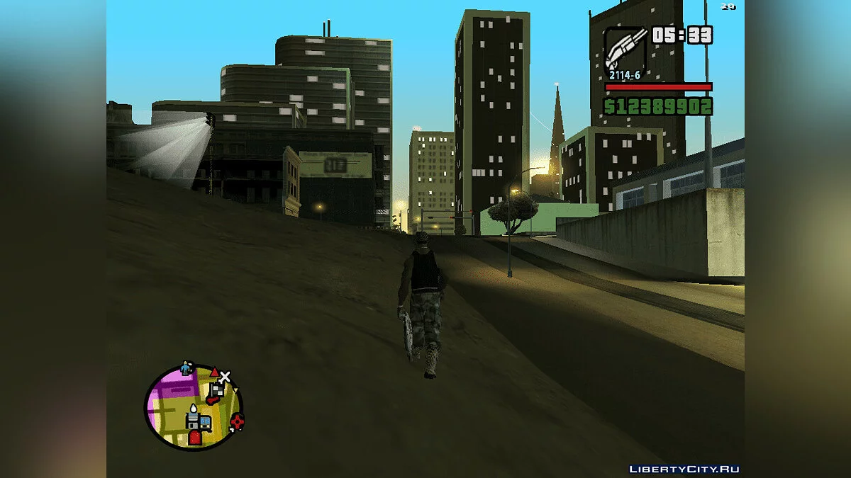 Ходить как гангстер / GTA San Andreas