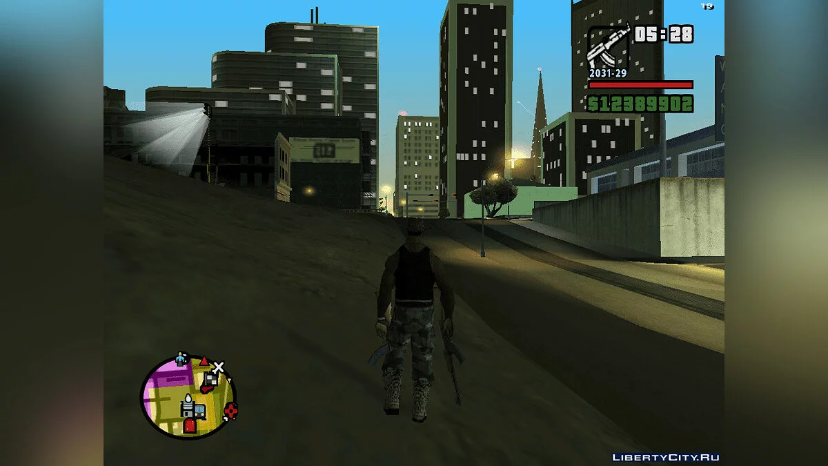 Ходить как гангстер / GTA San Andreas