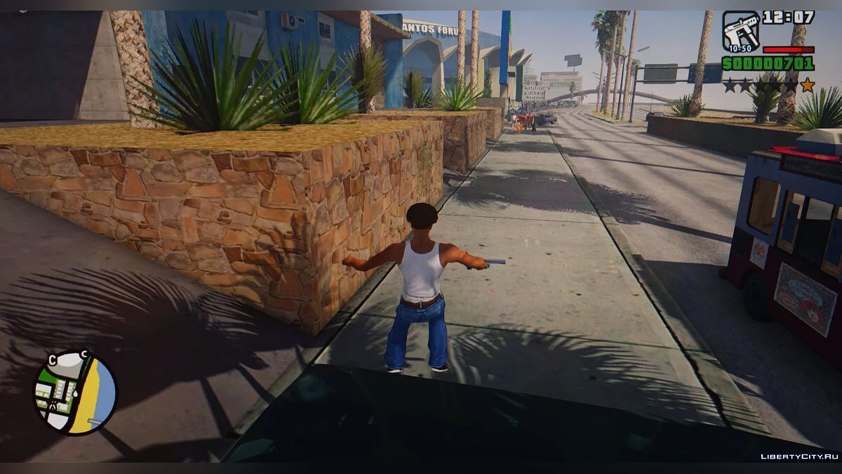 Сбив анимации / GTA San Andreas