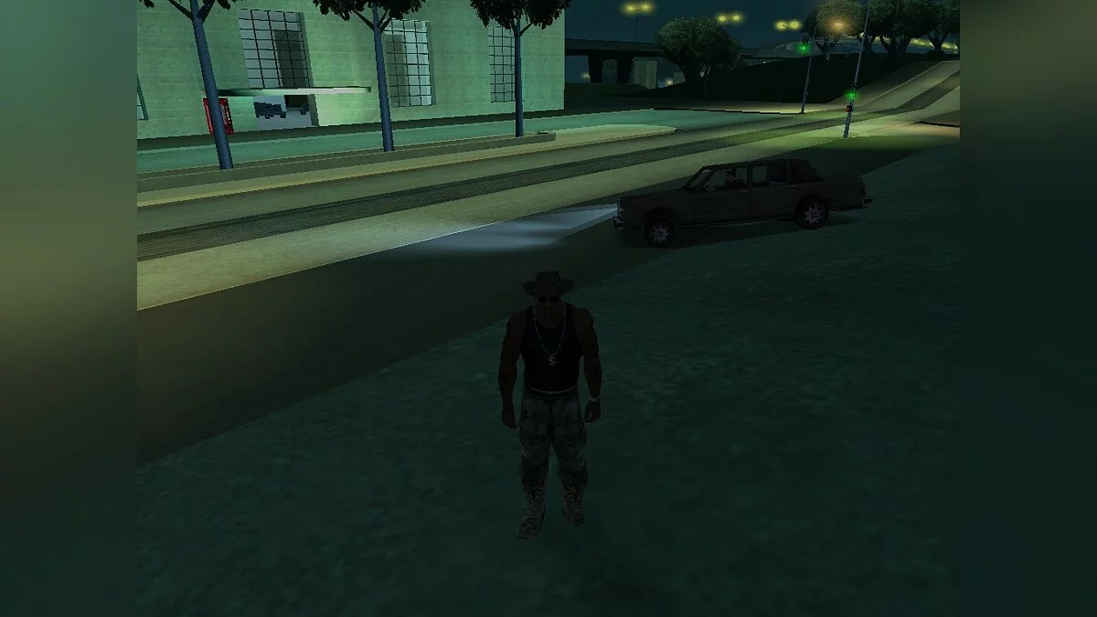 Атака Ballas на Grove Street / GTA San Andreas