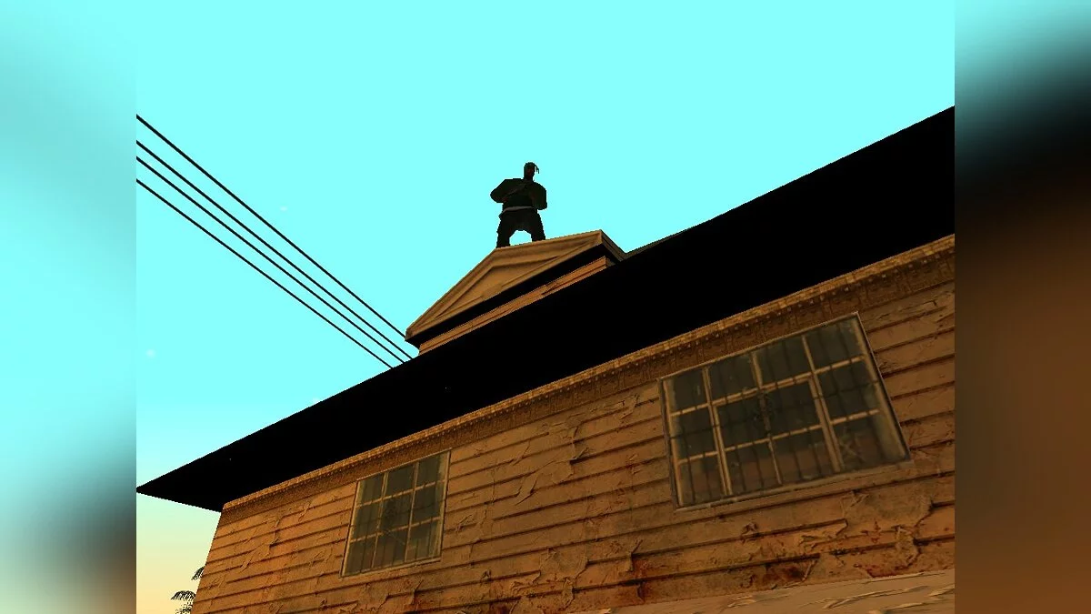 Атака Ballas на Grove Street / GTA San Andreas