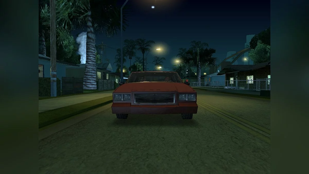 Атака Ballas на Grove Street / GTA San Andreas
