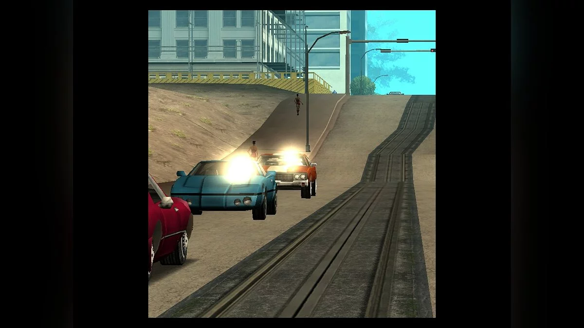 Блики на автомобилях (Как в GTA VC) / GTA San Andreas