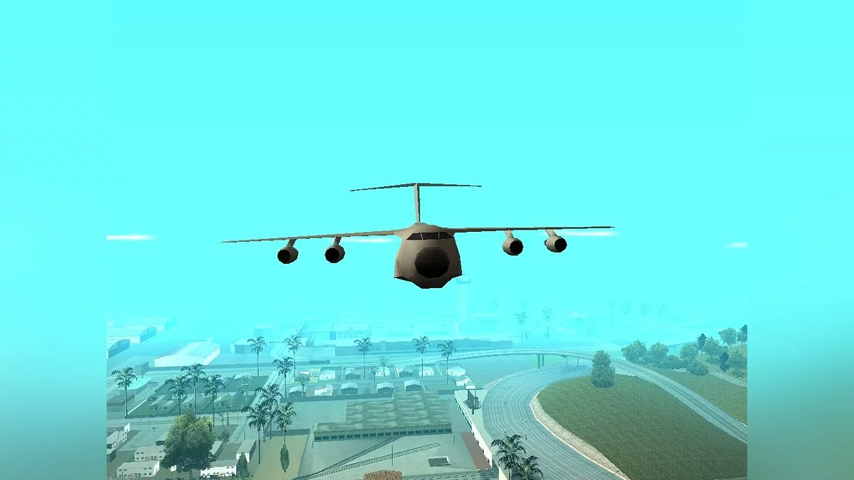 Крушение самолета / GTA San Andreas