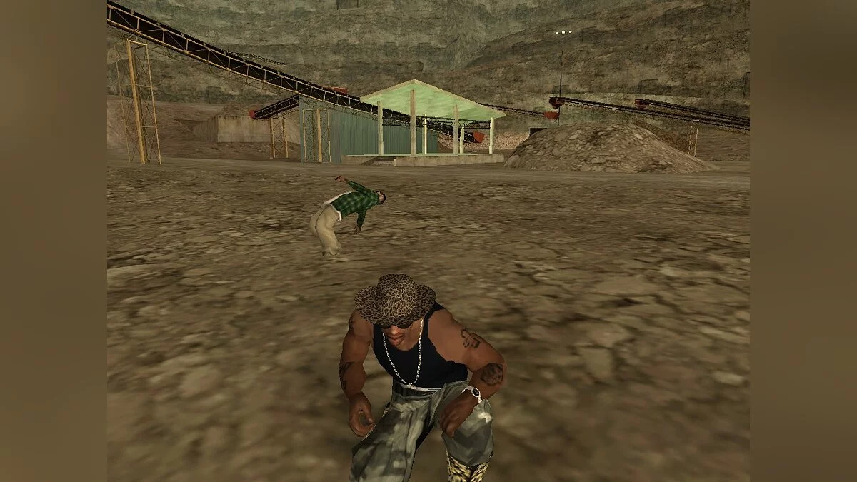 Перестрелка Grove Street и Ballas в каньоне / GTA San Andreas