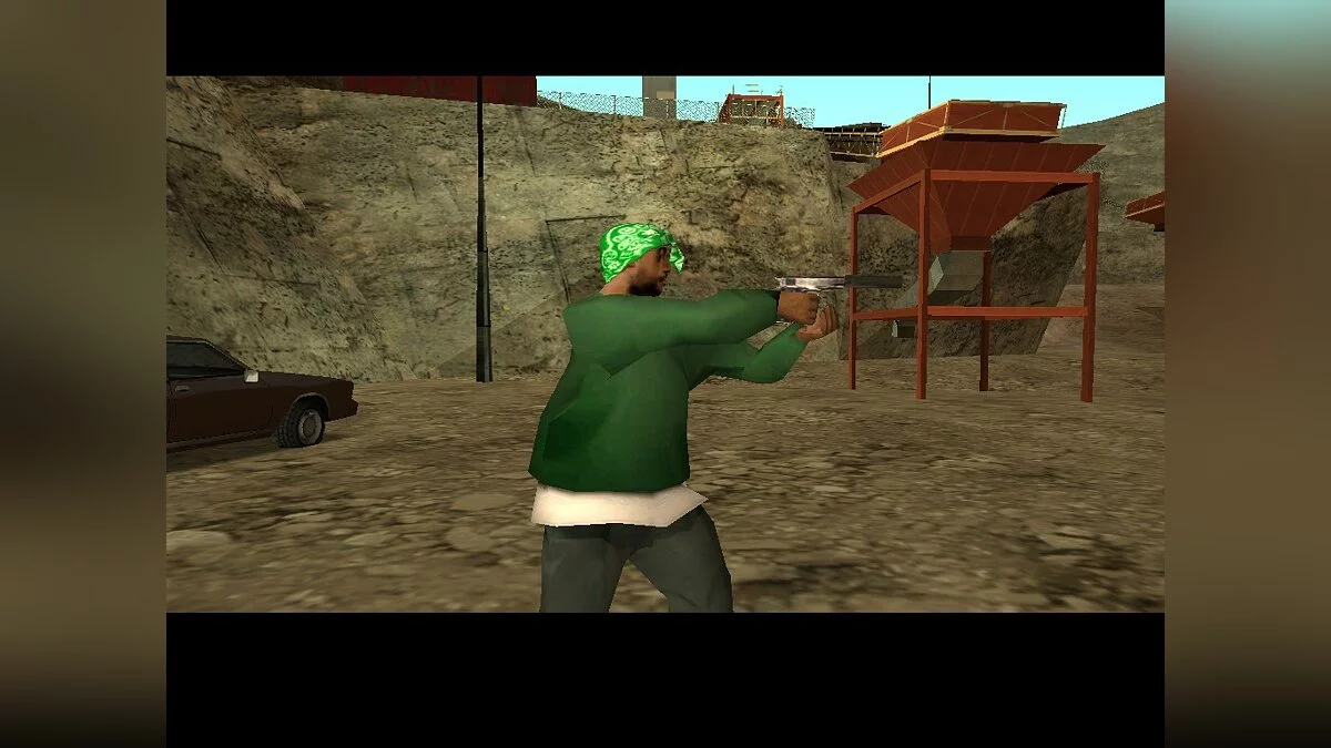 Перестрелка Grove Street и Ballas в каньоне / GTA San Andreas