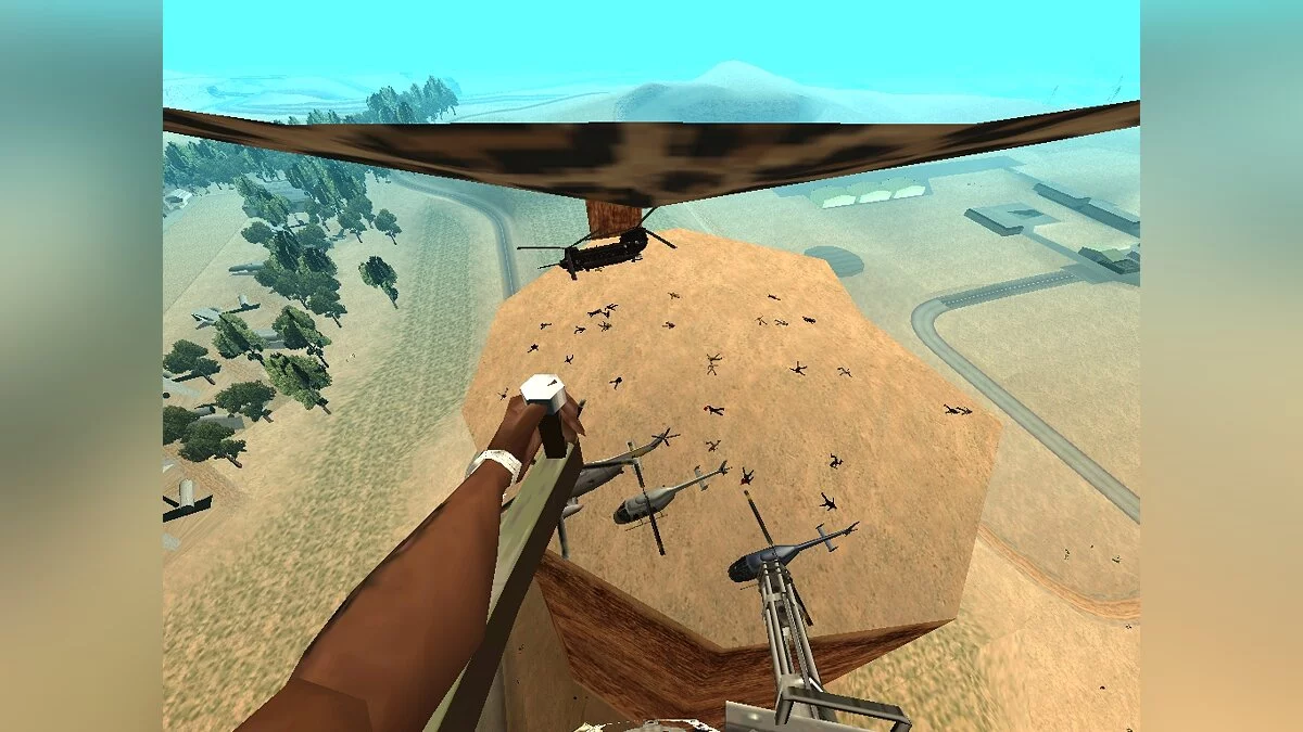 Война Балласов и военных сил США / GTA San Andreas