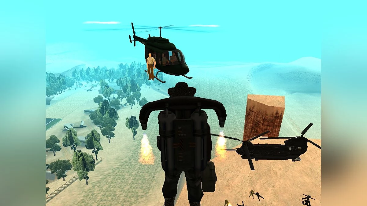 Война Балласов и военных сил США / GTA San Andreas