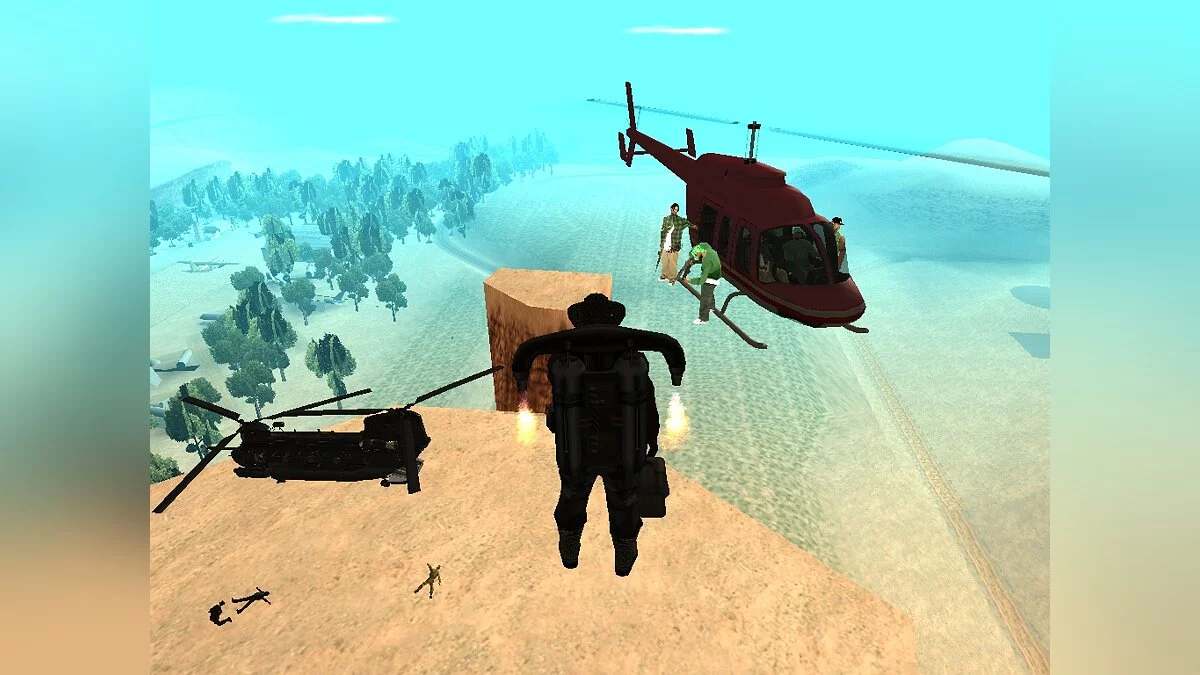 Война Балласов и военных сил США / GTA San Andreas