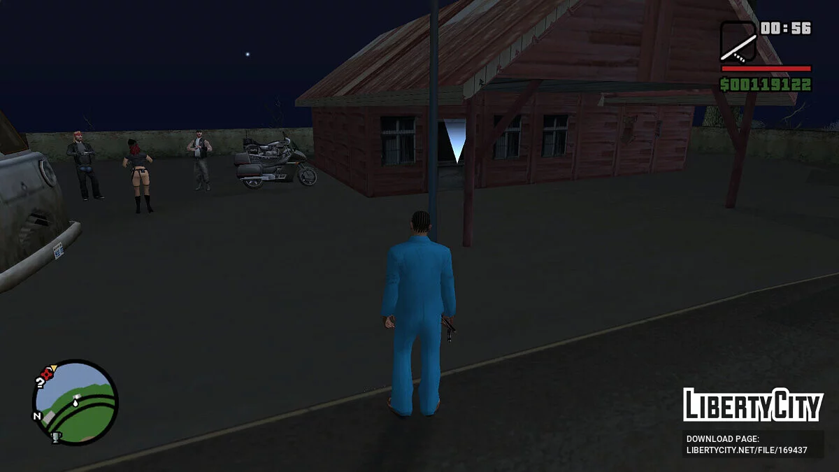 Байкерский бар в Flint County / GTA San Andreas
