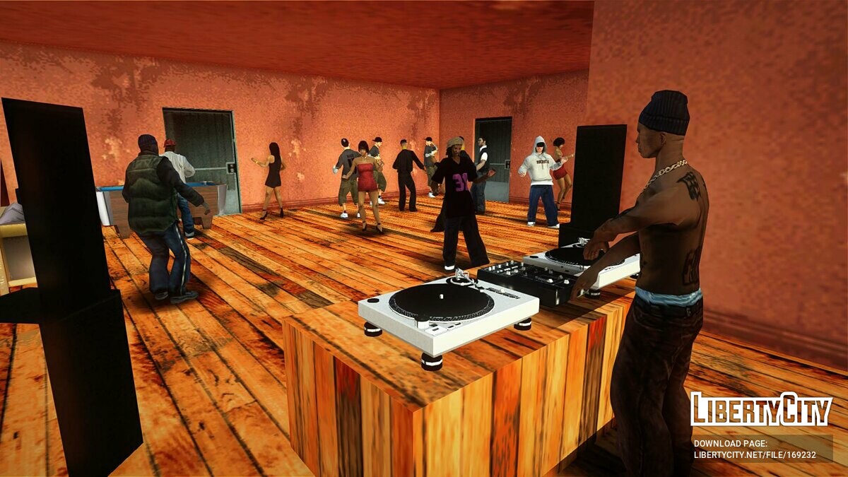 Скачать House party mod v2.0 для GTA San Andreas