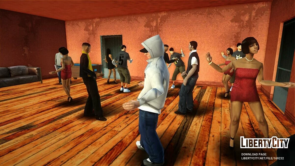 House party mod v2.0 / GTA San Andreas