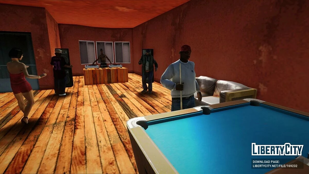 House party mod v2.0 / GTA San Andreas