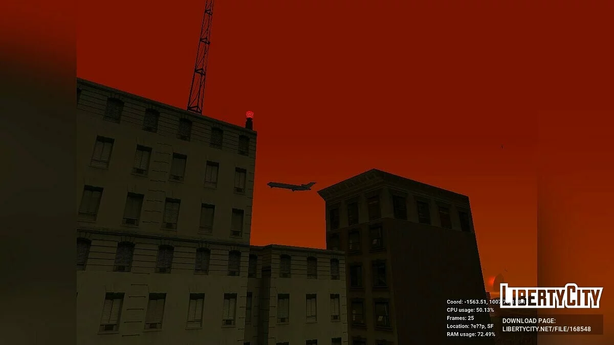 Летающий Airtrain как в GTA 3 или GTA VC / GTA San Andreas